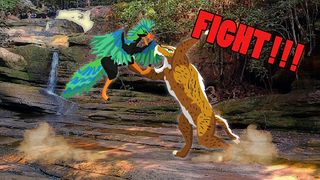 T-Rex Fights Ice Age Beasts - Screenshot 3