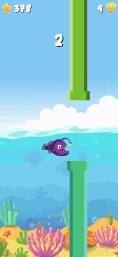 Flappy Fish - Flapp Like Bird - Screenshot 2