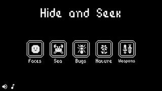 Hide and Seek - 1bit - Screenshot 1