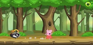 Peggy vs the bomb : jungle run - Screenshot 2