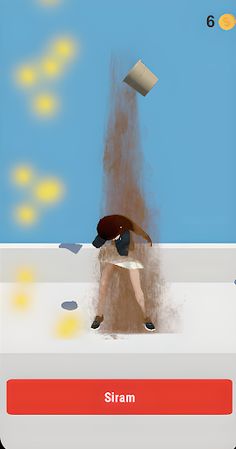 Mandi lumpur viral Simulator - Screenshot 2