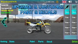 Wheelie King 4 - mopeds wheely - Screenshot 1