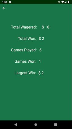 HiLo Card Game - Screenshot 3