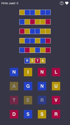 Lexlet Word Game - Screenshot 2