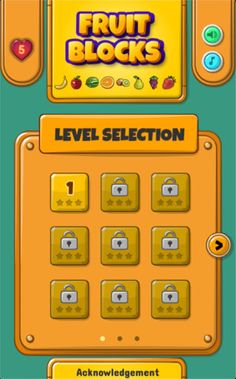 GAME I MAKE - Fruit Blocks - Screenshot 3