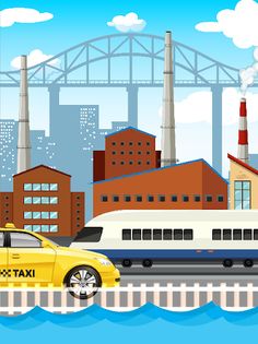 Crazy Train & Taxi in the City - Screenshot 3