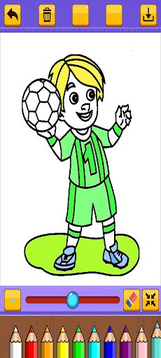 Football Coloring - Screenshot 4