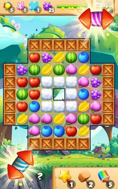Fruits Forest Rescue - Match 3 - Screenshot 2