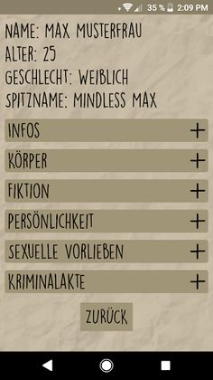 Indiskretes Verzeichnis - Screenshot 1