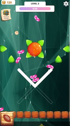 Fruity Ballz Falling Down - Screenshot 2