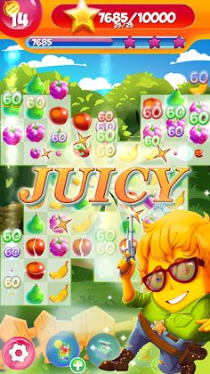 Fruit Games Match 3 Puzzle - Screenshot 1