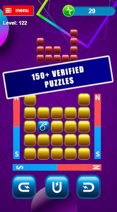Magnetic blocks, logic puzzles - Screenshot 4