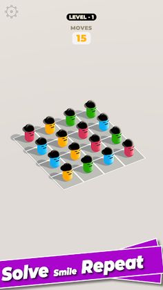 Colorful Convoy 3D - Screenshot 1