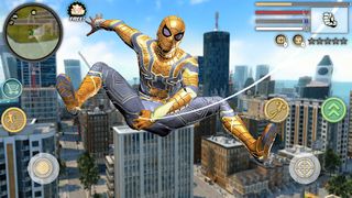 City Gangster Rope Hero Spider - Screenshot 1