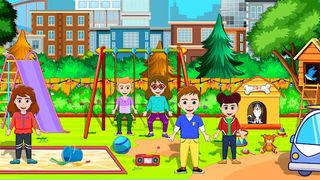 My Family Town Doll House Game - Screenshot 3