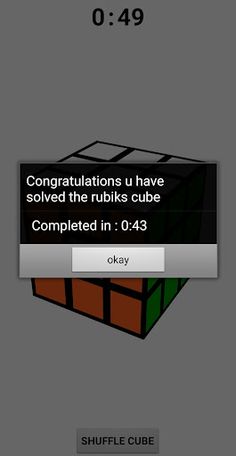 Rubiks cube - Screenshot 2