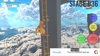 Unity-chan's Obstacle Course - Screenshot 1