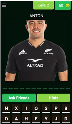 Guess All Blacks Players - Screenshot 3