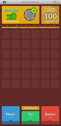 Baccarat Analysis - Screenshot 2