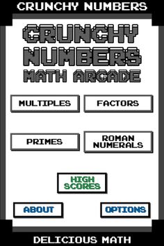 Crunchy Numbers Math Arcade - Screenshot 1