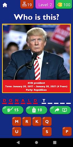 Guess The American President - Screenshot 3