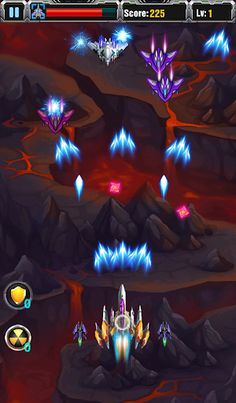 Space Sky attack : Galaxy Spac - Screenshot 1