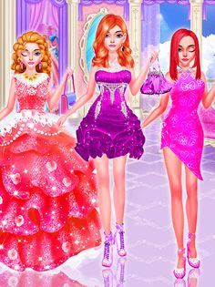 Pink Princess Dress Up Games - Screenshot 3