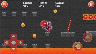 Spider Bleu hedgehog Adventure - Screenshot 3