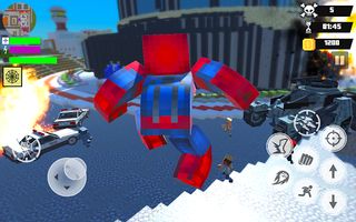 Spider Gangster Block City War - Screenshot 2