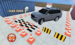 Modern Prado Car Parking Games - Screenshot 1