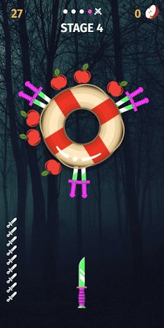 Knife Hit - Fruit Cut Game - Screenshot 4