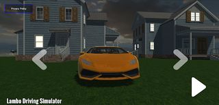 Lamborghini Driving Simulator - Screenshot 1