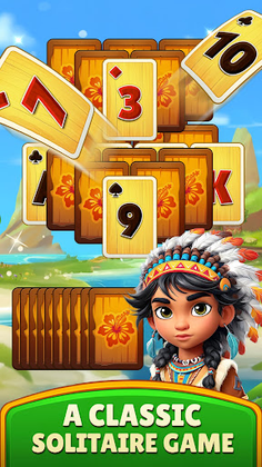 Solitaire Farm Journey Offline - Screenshot 1