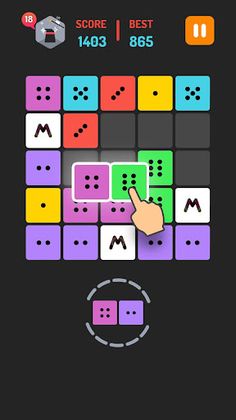 Merge Block Hexa: Dominoes Mer - Screenshot 4
