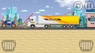 Monster Police Truck Climb - Screenshot 1