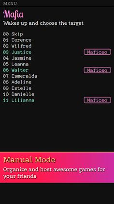 New Mafia. The Party Game - Screenshot 3