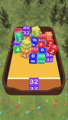 Cubes 3D 2048 - Screenshot 1