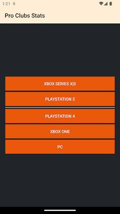 Pro Clubs Stats - Screenshot 1