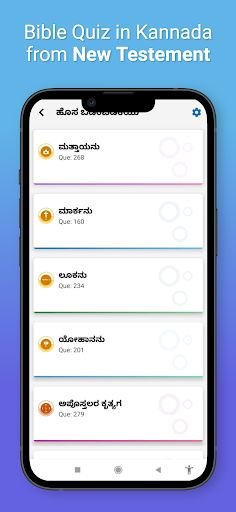 Kannada Bible Quiz - Screenshot 1
