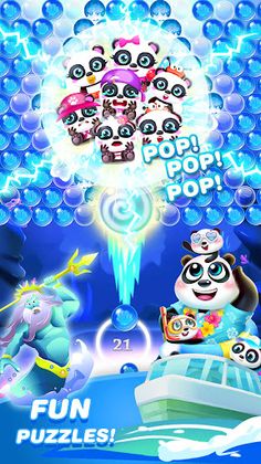 Bubble Shooter Sweet Panda - Screenshot 4