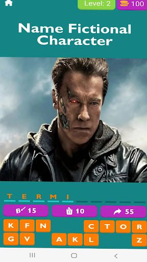 Fictional Characters Quiz - Screenshot 2