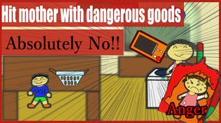 Crazy! Laundry Game: Don't Hit Mom With Dangerous - Screenshot 2