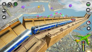 Mega Ramp Train Stunt Game - Screenshot 3