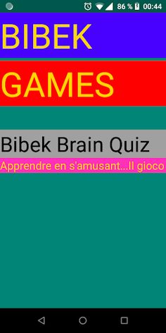 Bibek Brain Quiz - Screenshot 2