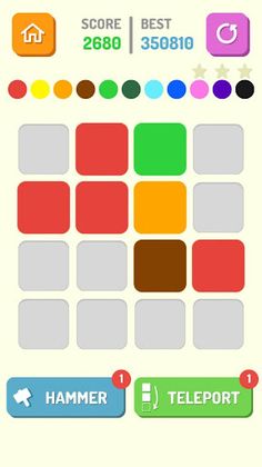 Color cell connect - puzzle - Screenshot 1