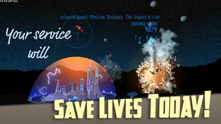 Meteor Command VR - Screenshot 2