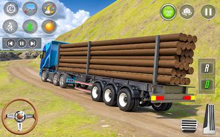 Mega Truck Driving Truck Game - Screenshot 1