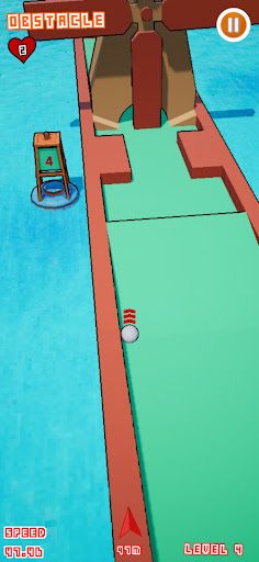 Finger Golf - Screenshot 2