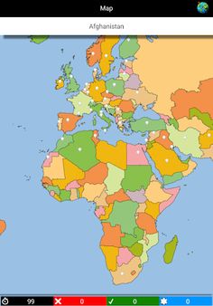 WORLD GEOGRAPHY - Screenshot 2