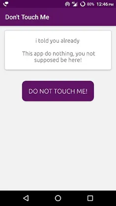 Don't Touch Me - Screenshot 1